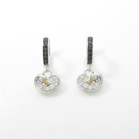 K10スリーカラー スワン キュービックピアス10％引き