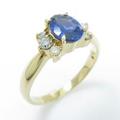 K18YG サファイヤリング