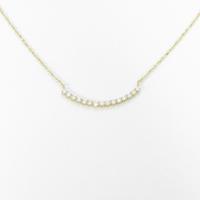 【新品】K18YG ダイヤモンドネックレス