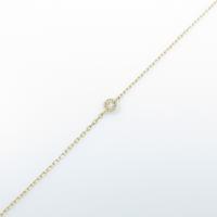 アガット ダイヤモンドブレスレット