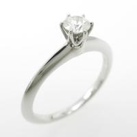 ティファニー クラッシックソリティア リング 0．26ct・H・VS2・3EXT