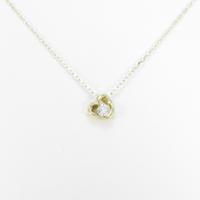 K18YG ハート ダイヤモンドネックレス10％引き