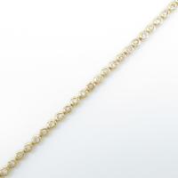 18KYG ダイヤモンドブレスレット