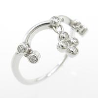 K18WG ダイヤモンドリング