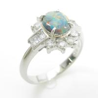 PT ブラックオパールリング