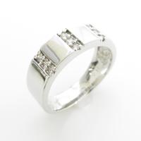 K18WG ダイヤモンドリング