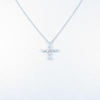 ハリーウィンストン ペアシェイプミニクロス ネックレス