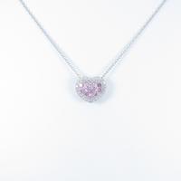 ポンテヴェキオ ハート ピンクサファイヤネックレス5％引き