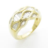 K18YG ダイヤモンドリング10％引き