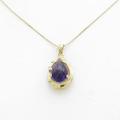 K14YG／K10YG アメジストネックレス
