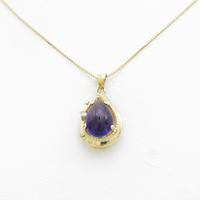 K14YG／K10YG アメジストネックレス