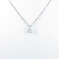 PT ソリティア ダイヤモンドネックレス