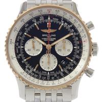ブライトリング UB0127／U017B18NP ナビタイマー01 46MM RGコンビ SSxRG 自動巻