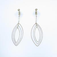 K18スリーカラー イヤリング