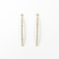 【リメイク】K18YG ダイヤモンドピアス5％引き
