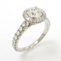 カルティエ デスティネ リング 0．68ct・H・VVS1・EXT
