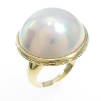 K18YG マベパールリング