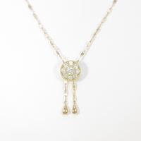 K18YG ダイヤモンドネックレス