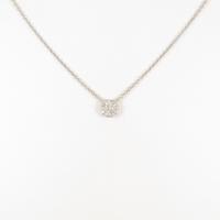 ティファニー ダイヤモンドネックレス 0．18ct・J・VVS2・3EXT