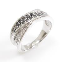 K18WG ダイヤモンドリング5％引き