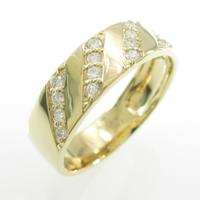 【リメイク】K18YG ダイヤモンドリング