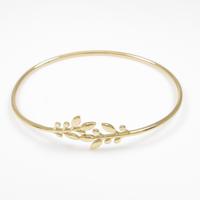 K18YG リーフ バングル