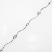 K18WG ダイヤモンドブレスレット