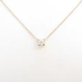 カルティエ Cド カルティエ ネックレス 0．18ct・E・VVS1・VG