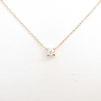 カルティエ Cド カルティエ ネックレス 0．18ct・E・VVS1・VG