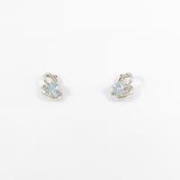 PT アクアマリンピアス