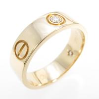 カルティエ ラブリング ハーフダイヤ 旧型