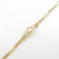 585YG ダイヤモンドブレスレット