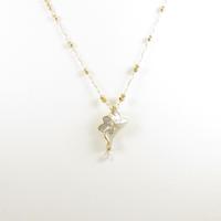 K18YG／K18WG ダイヤモンドネックレス