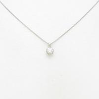 PT ソリティア ダイヤモンドネックレス