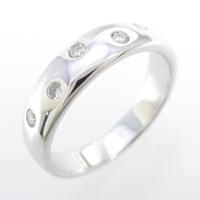 K18WG ダイヤモンドリング