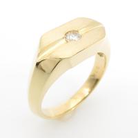 K18YG ダイヤモンドリング