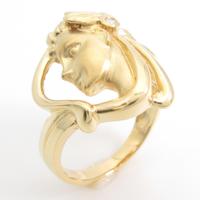 K18YG ビーナス ダイヤモンドリング