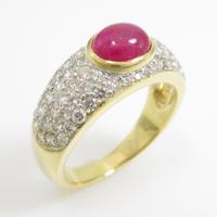 750YG／750WG ルビーリング