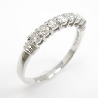 K18WG ダイヤモンドリング