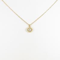 アガット ダイヤモンドネックレス