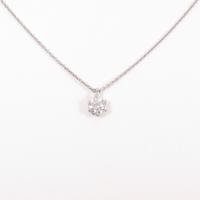 プラチナダイヤモンドネックレス 0．510ct・H・SI2・VG