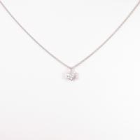 プラチナダイヤモンドネックレス 0．428ct・F・SI2・GOOD