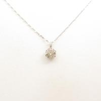 PT ソリティア ダイヤモンドネックレス