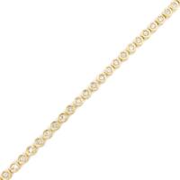 18KYG ダイヤモンドブレスレット