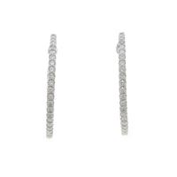 【リメイク】K18WG ダイヤモンドピアス