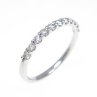 PT ハーフエタニティ ダイヤモンドリング