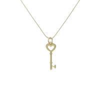 ティファニー ハート キー ミニ ネックレス