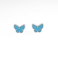 ヴァンクリーフ＆アーペル スウィートアルハンブラ パピヨン ピアス