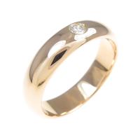 K18YG ダイヤモンドリング