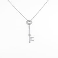 ティファニー オーバル キー ネックレス